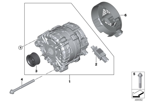Alternator for 2026 BMW M4 Competition #0