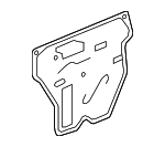 72321STXA01 - Body: Water Deflector for Acura Image