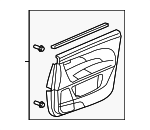 83551STXA12ZB - : Door Trim Panel for Acura Image
