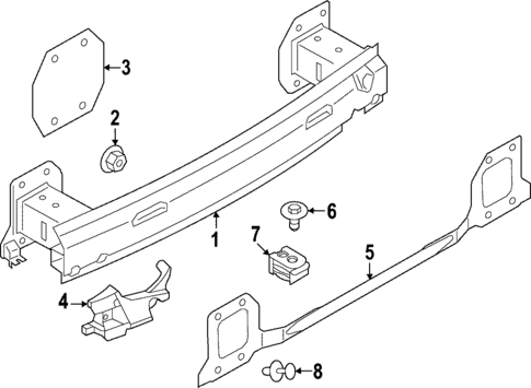 Bumper & Components - Rear for 2023 BMW iX #1