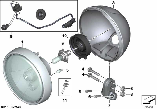 63217162953 - : Longlife Bulb for BMW-Motorrad Image