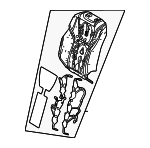 7406460020 - Body: Seat Back Assembly for Lexus: GX550 Image