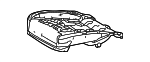 7150160C70 - Body: Seat Cushion Pad for Lexus: GX550 Image