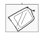 8456052D21 - : Quarter Glass for Suzuki Image