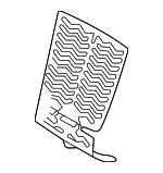 89370CW000 - Body: Seat Back Heater for Hyundai Image