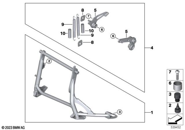 31428537724 - Design: Stop Buffer - 7.5X12 for BMW-Motorrad Image
