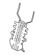 710530R020 - Body: Lumbar Adjuster for Toyota Image