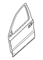 6G1Z5420125A - Body: Door Shell for Ford: Five Hundred, Taurus | Mercury: Montego, Sable Image