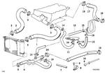 11531721708 - Engine: Water Hose for BMW Image
