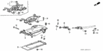 90308SA0981 - Chassis: NUT, SELF-LOCK (6MM) for Honda Image