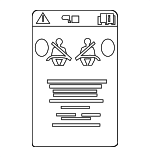 C2C40093 - Body: Air Bag Label for Jaguar Image