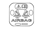 C2D3785 - Body: Air Bag Label for Jaguar Image