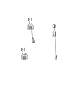 6UA07DX9AA - Interior Trim: Audio Microphone for Mopar Image