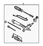 26098001 - Steering: Gear Assembly for Chevrolet: Venture | Oldsmobile: Silhouette | Pontiac: Montana Image
