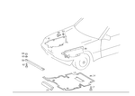 1245242730 - Chassis Sheet Metal: Trim for Mercedes-Benz Image