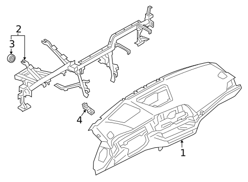 Instrument Panel for 2024 BMW M440i #0