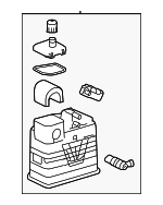 84080054 - Emission System: Vapor Canister for Buick: LaCrosse, Regal | Cadillac: XTS Image