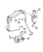 6505911AA - Steering: Hex Head Screw for Mopar Image