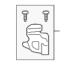 8119447110 - : 2016-2022 Toyota - Repair Bracket for Toyota: Prius, Prius AWD-e Image