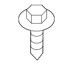 9015960621 - Electrical: Headlamp Assembly Screw for Toyota: 4Runner, Avalon, bZ4X, C-HR, Camry, Corolla, Corolla Cross, Crown, Crown Signia, GR Corolla, Grand Highlander, Highlander, Land Cruiser, Mirai, Prius, Prius AWD-e, Prius C, Prius Prime, RAV4, RAV4 Prime, Sequoia, Sienna, Tacoma, Tundra, Venza Image