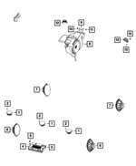 68549147AA - Electrical: Amplifier for Mopar Image