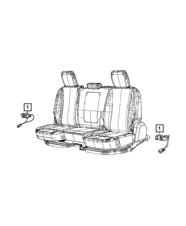68186565AA - Electrical: Wiring Connector for Mopar Image