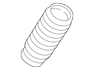 9P1412137A - Suspension: Suspension Strut Bellows for Porsche Image