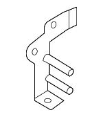 273502E000 - Electrical: Crankshaft Sensor Bracket for Hyundai: Elantra, Elantra Coupe, Tucson Image
