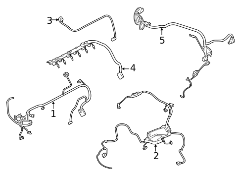 Wiring Harness for 2018 BMW M3 #0