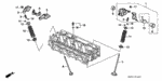 14645P08000 - Engine: SPRING, ROCKER ARM for Honda Image