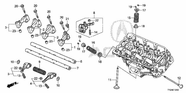 Valve - Rocker Arm (FR.) for 2017 Acura RLX #0