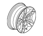 36116789142 - : Wheel, Alloy for BMW: X1 Image