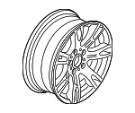 36117842635 - : Wheel, Alloy for BMW Image