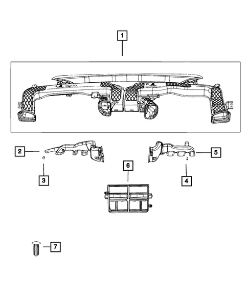 Air Ducts for 2024 Chrysler Voyager #1
