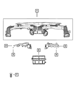 6509280AA - Interior Trim: Push Pin for Mopar Image