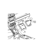 5106112AD - : Gearshift Lever for Mopar Image