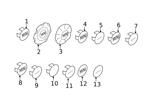 Covers & Trim for 2013 Mini Cooper #0