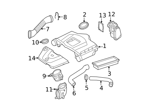 Throttle Body for 2006 Mercedes-Benz E 350 #0