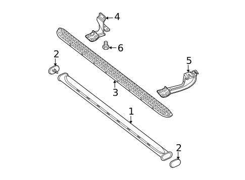 Running Board for 2003 Ford Ranger #0