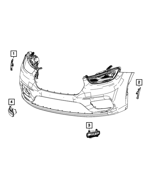 Lamps, Interior and Exterior for 2022 Chrysler Pacifica #4