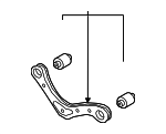 55130GI000 - : 2022-2024 Hyundai - Suspension Control Arm for Genesis: GV60 | Hyundai: Ioniq 5, Ioniq 6 Image