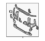 5320104090 - : Radiator Support for Toyota Image