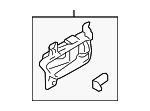 61051XC111TP - Body: Handle, Inside for Subaru Image