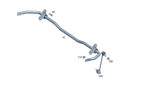 Rear Torsion Bar for 2026 Mercedes-Benz AMG GT 55 #0