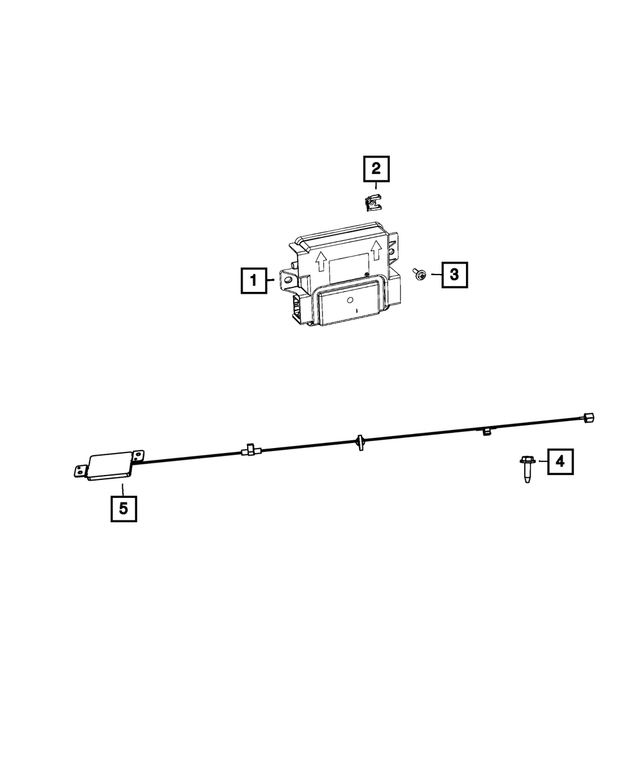 56046995AJ - Electrical: Hub Receiver for Mopar Image image