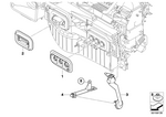 64119287272 - Heater and Air Conditioning: Acoustic Seal for BMW Image