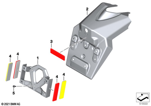 Side Marker Lamps, Reflectors for 2019 BMW-Motorrad C 650 GT #0