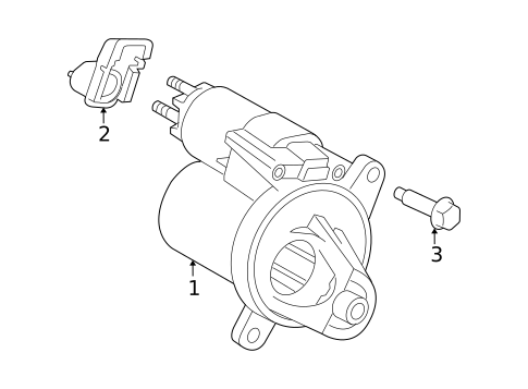 Starter & Related Components for 2012 Ford Mustang #0