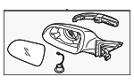 876103R705 - : Mirror Assembly for Kia: Cadenza Image