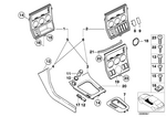 51168410711 - : Switch Cover, Wood for BMW Image